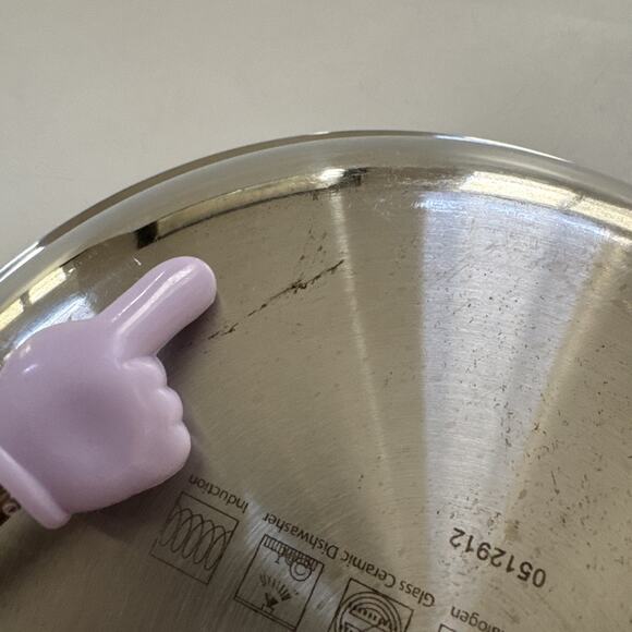 CALPHALON Stainless Steel 8" Frying Pan 1388 Omelette - Picture 7 of 10